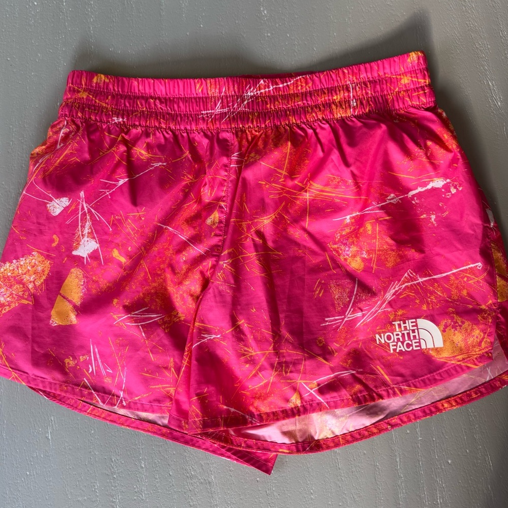 The North Face Women's Vibrant Pink Athletic Shorts